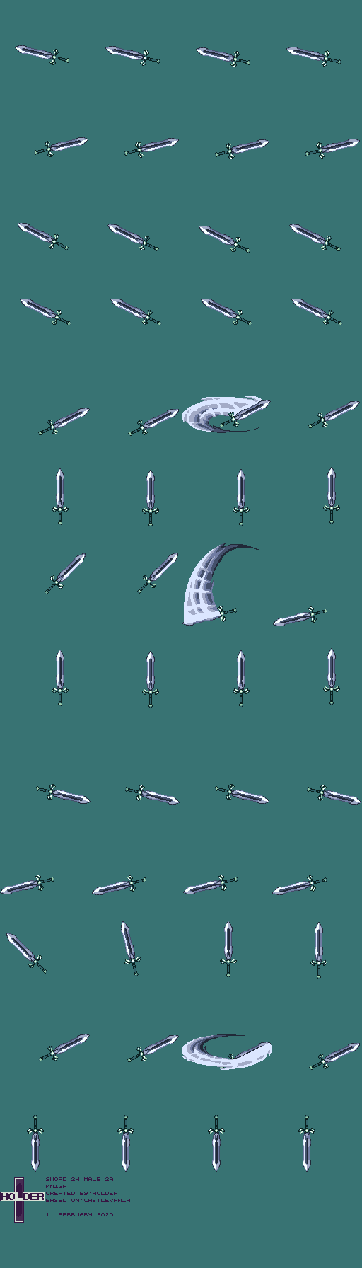 Weapon Knight Male 2H Sword 2A