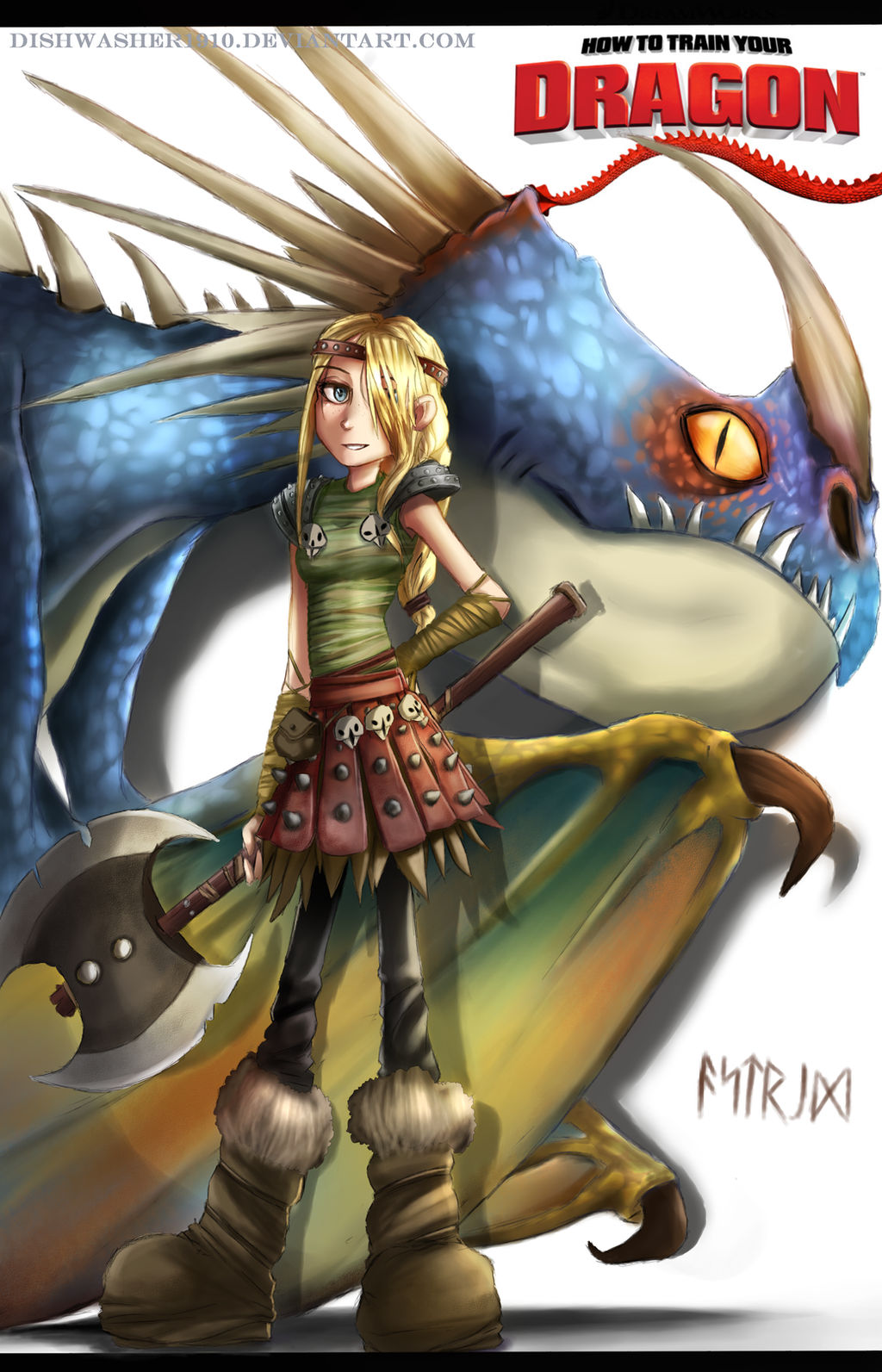 How to train your dragon- Astrid Hofferson