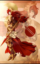 RWBY : Battle armor Pyrrha