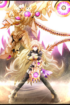 RWBYxHigh school DxD : Yang - Golden Sun Dragon