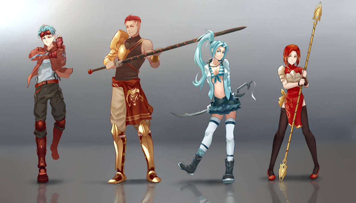 Commission : OCs - #1 by dishwasher1910