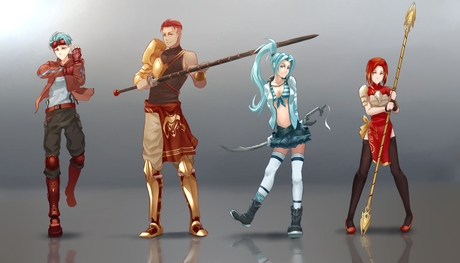 Commission : OCs - #1 by dishwasher1910