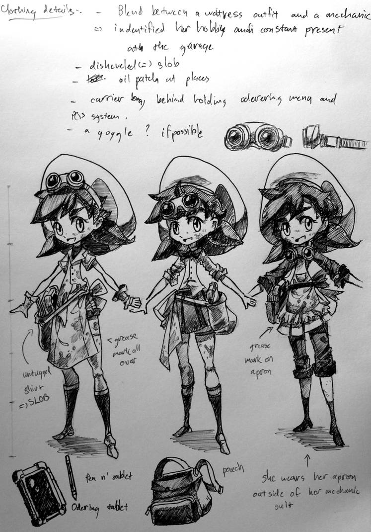 University work : Character design by dishwasher1910 on DeviantArt