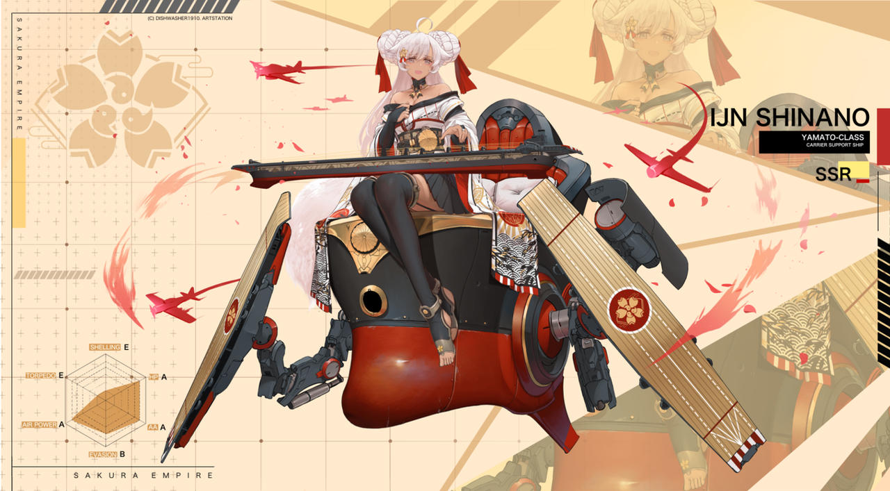 Shinano by dishwasher1910 on DeviantArt