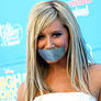 Ashley Tisdale Gagged a reques