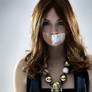 Karen Gillan Tape Gagged