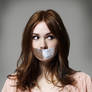 Karen Gillan tape gagged 2