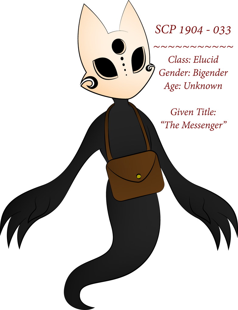 Scp Messanger SCP - 1904 - 033: The Messenger by Ashley-Chan1 on DeviantArt