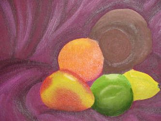 oil painting-fruit