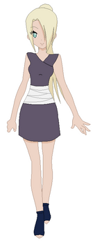 Naruto Next Gen OC: Sayuri Yamanaka ref.