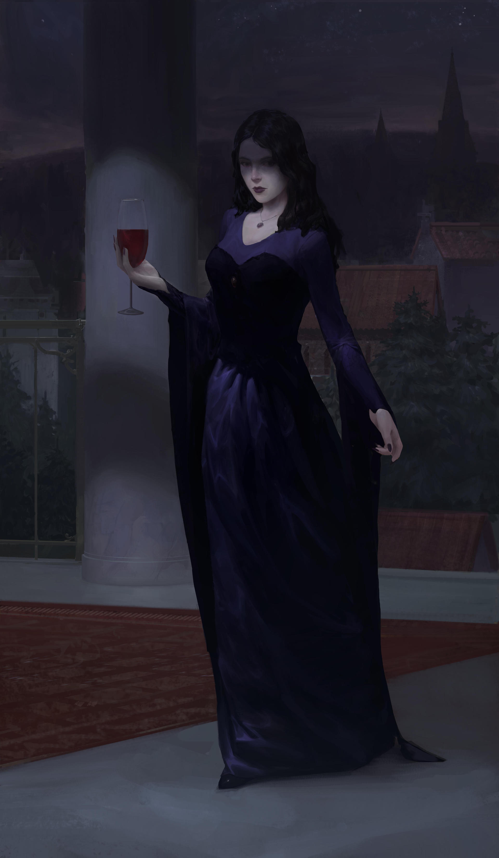 Dark lady by ArturTreffner on DeviantArt