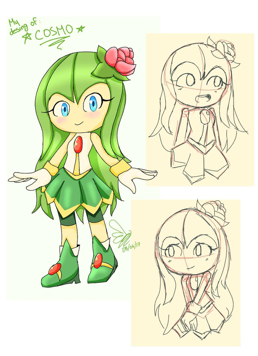 Cosmo85 cosmo fanart desing by blue-burst on DeviantArt