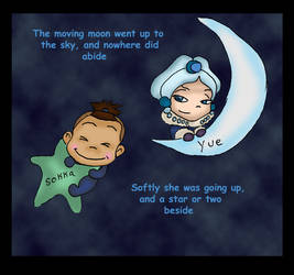 Yue and Sokka stars by Fallonkyra