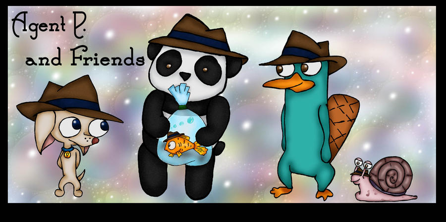 Hello Agent P Agent P, and Friends colored by Fallonkyra on DeviantArt