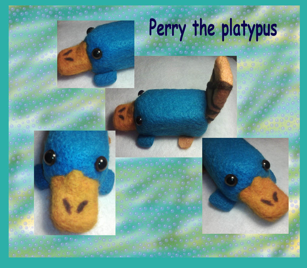 Perry the platypus Felt