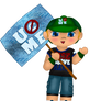 John Cena chibi colored