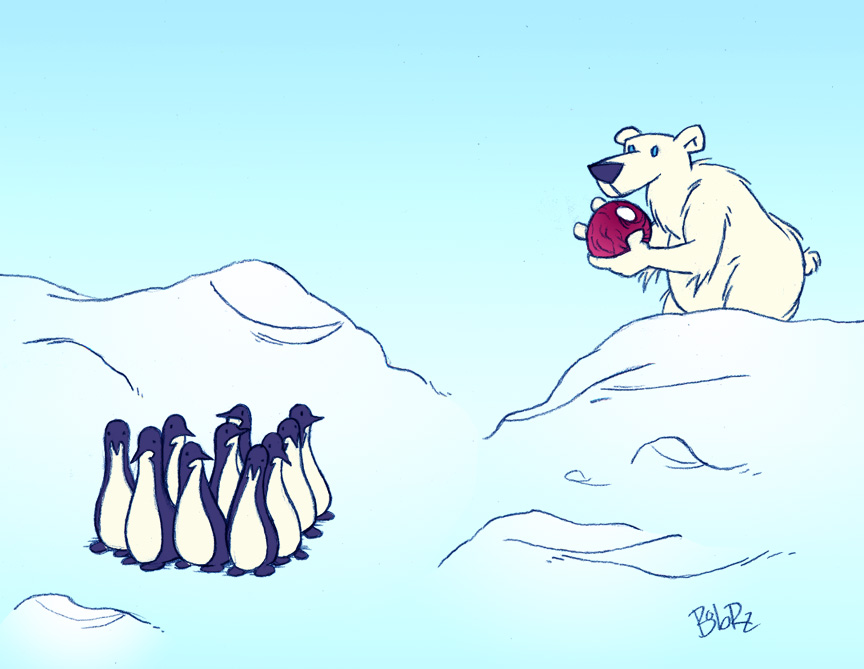 polar bear vacation