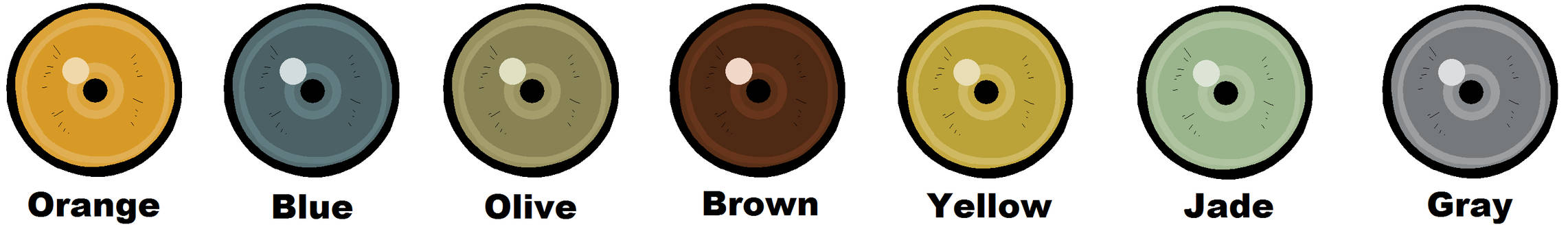 Wolf Color Vision Wolf Eye Color Chart by Child-Of-Hades on DeviantArt