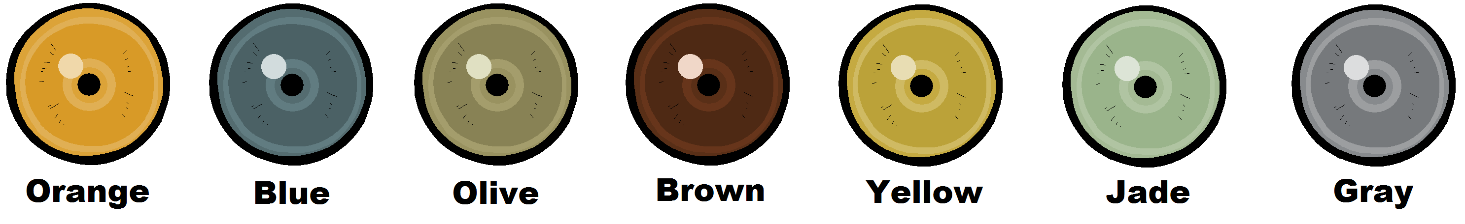 Wolf Color Vision Wolf Eye Color Chart by Child-Of-Hades on DeviantArt