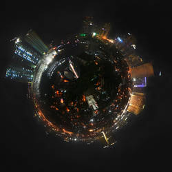Jakarta Night Globe