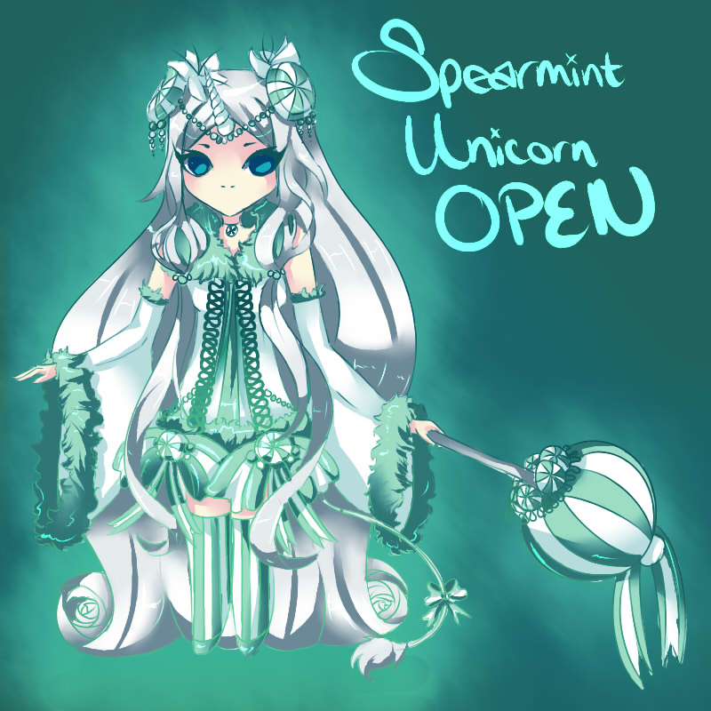 Spearmint Unicorn Closed!