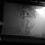 Haruhi Suzumiya -Etch a Sketch