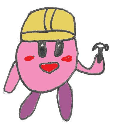Construction Worker Kirby by CeramicCat on DeviantArt