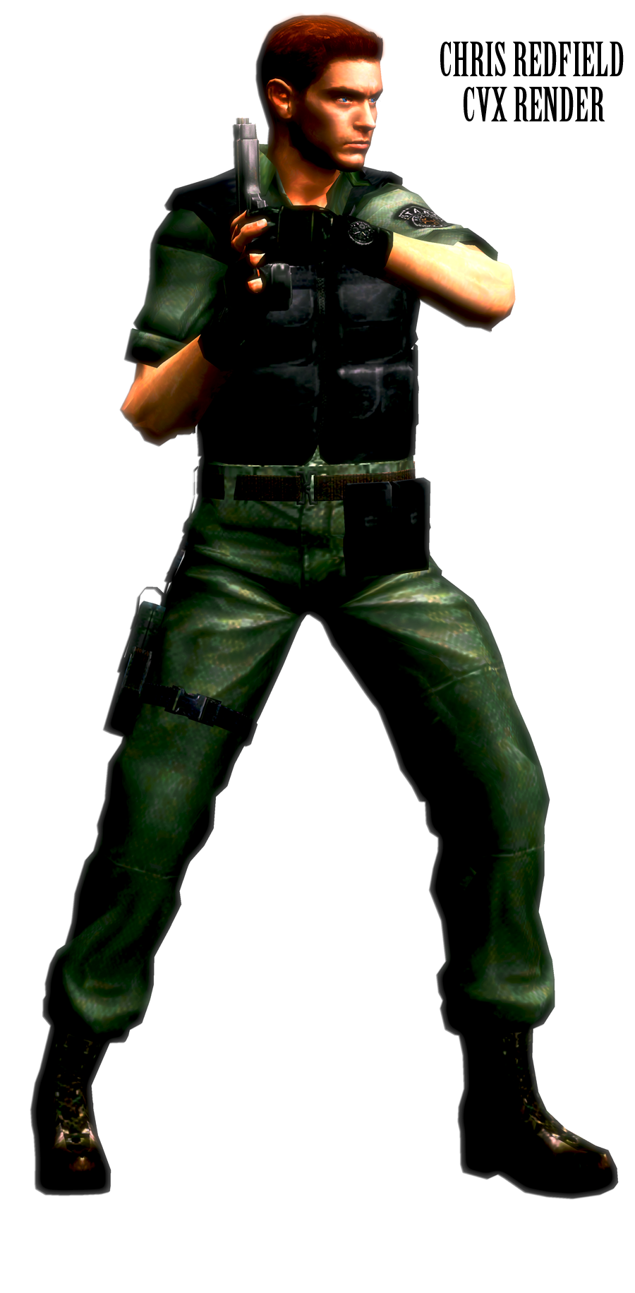 'Chris Redfield CVX Render'