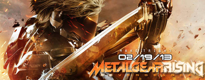 Metal Gear Rising Facebook Timeline Cover 1 / 2