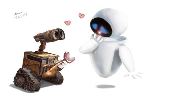 wall e + eve