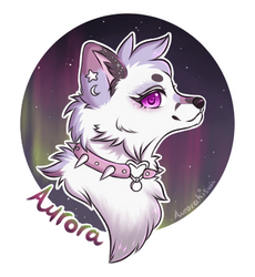 Aurora Badge by kitsuwn