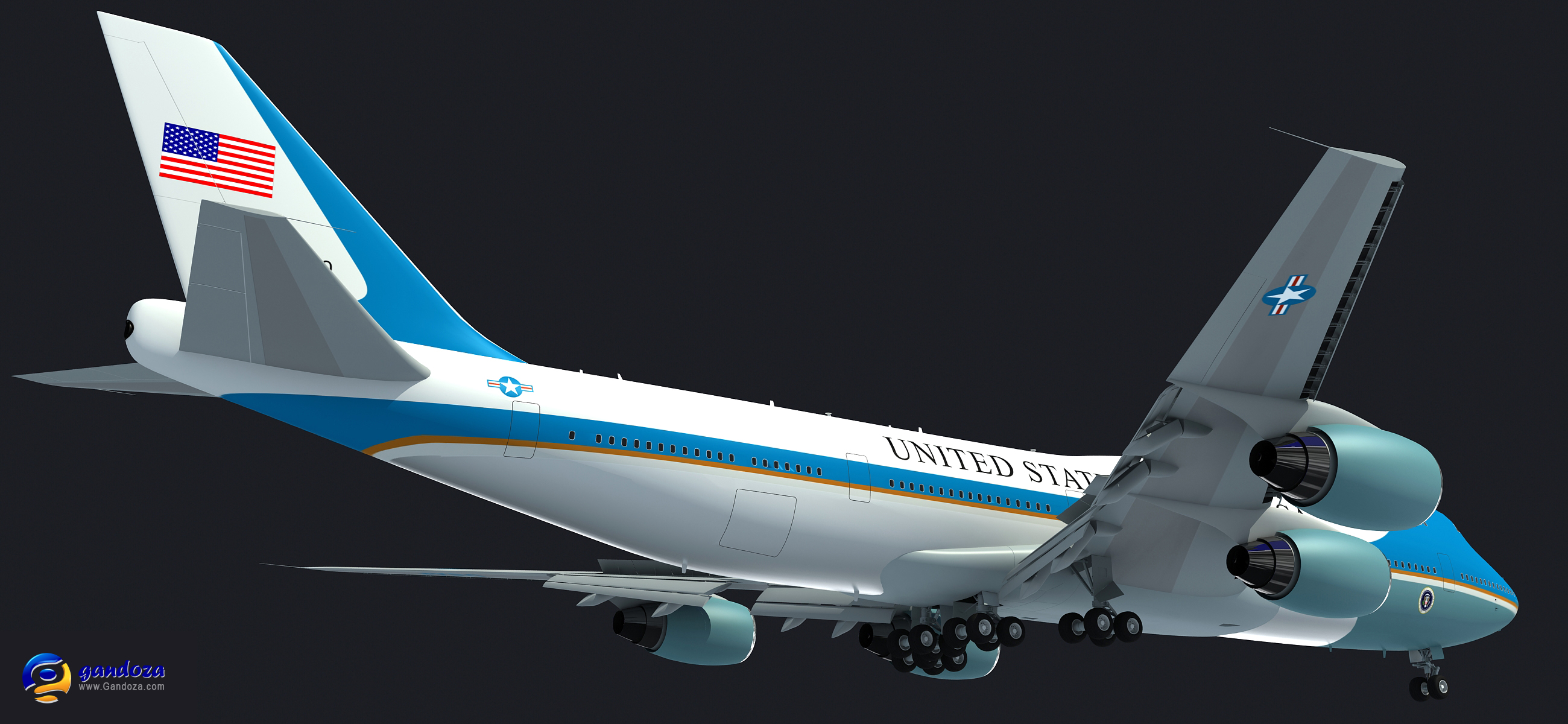 3D Models | Boeing Air Force One VC-25