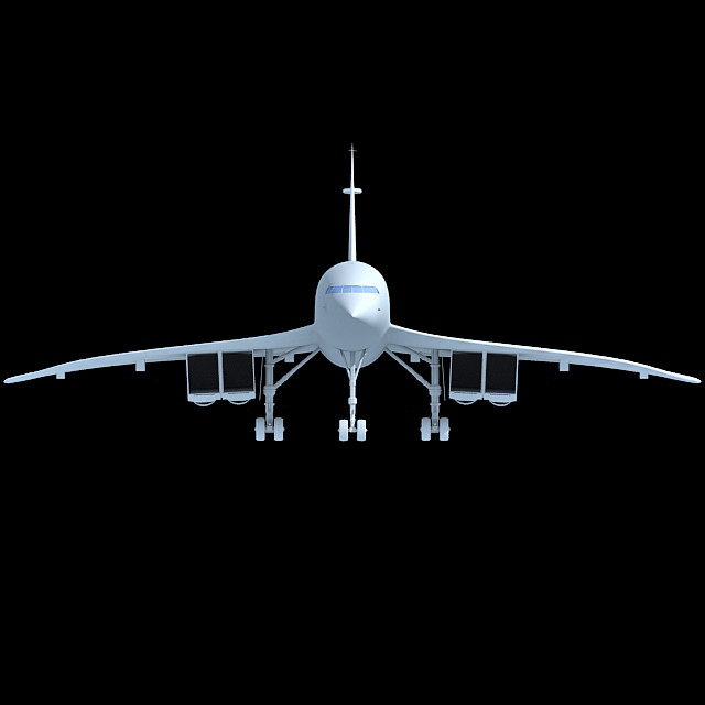 3D Concorde UT
