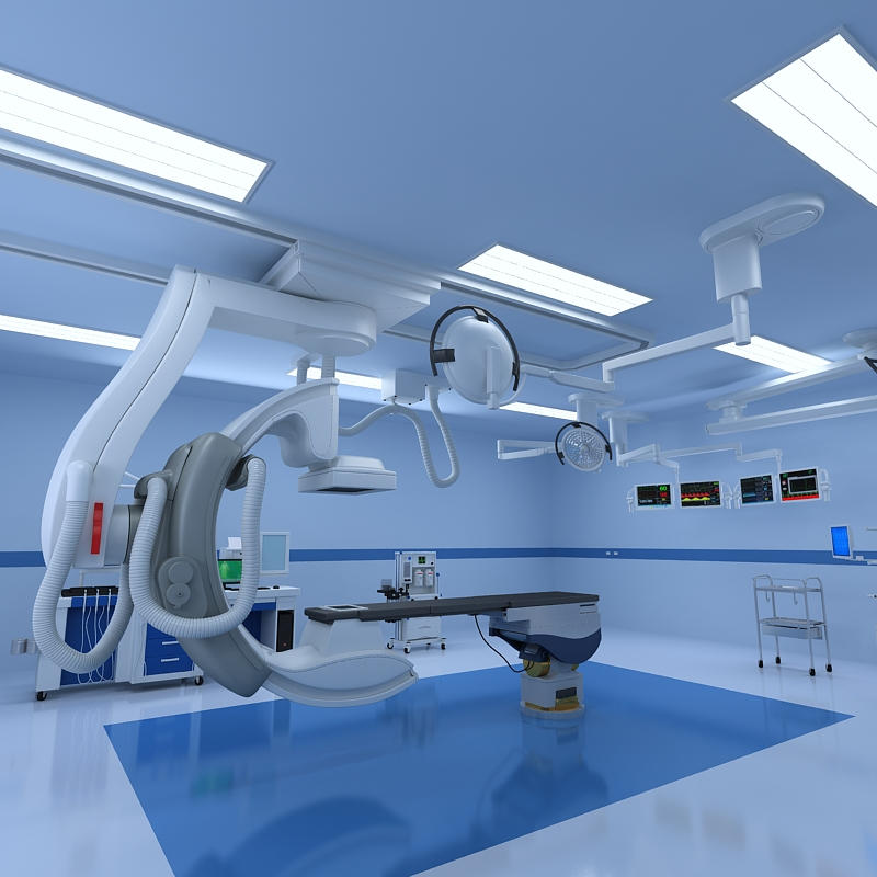 3D Models | Hospital Operating Room 3D Model by Gandoza on DeviantArt