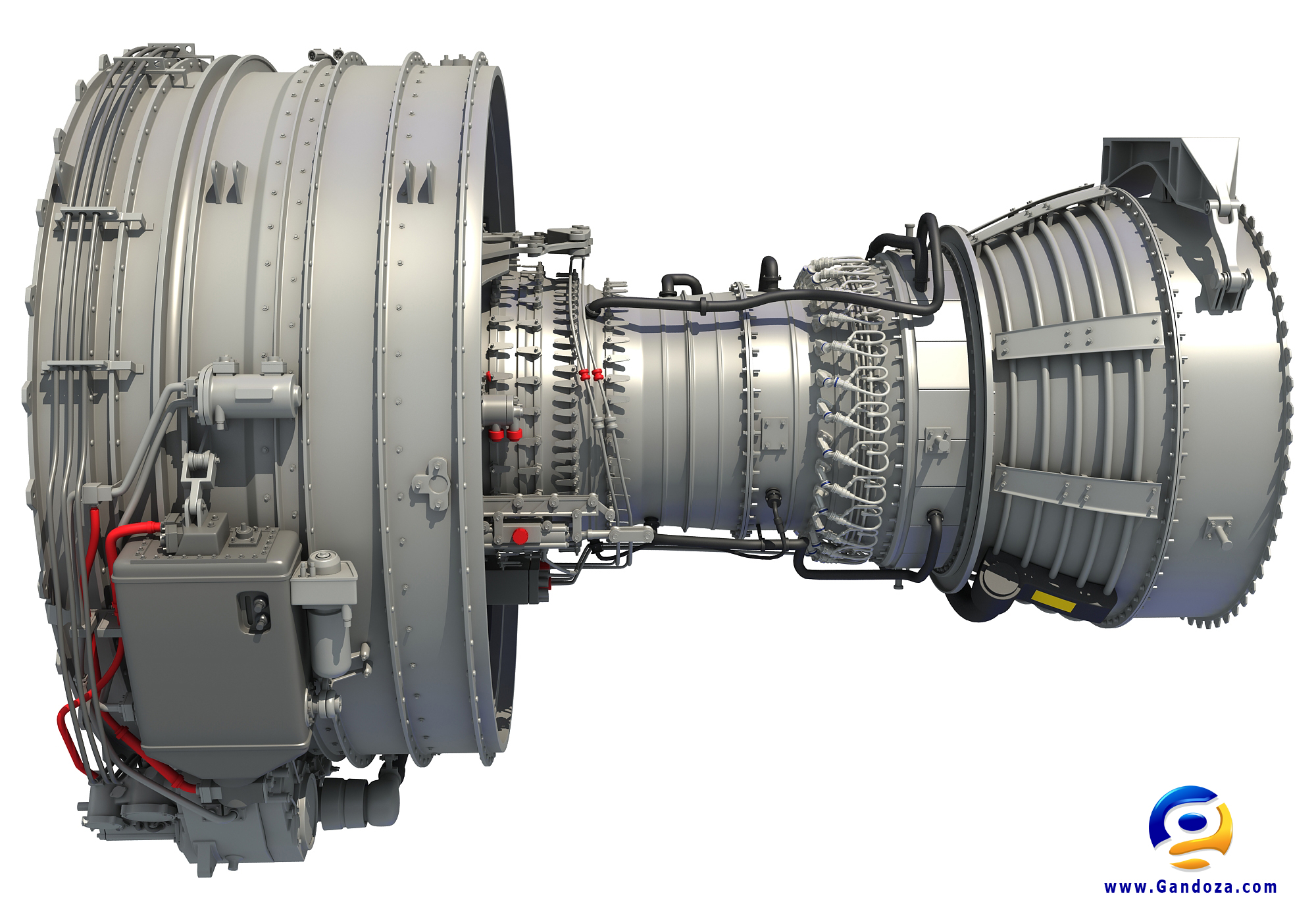 CFM56 Turbofan Aircraft Engine