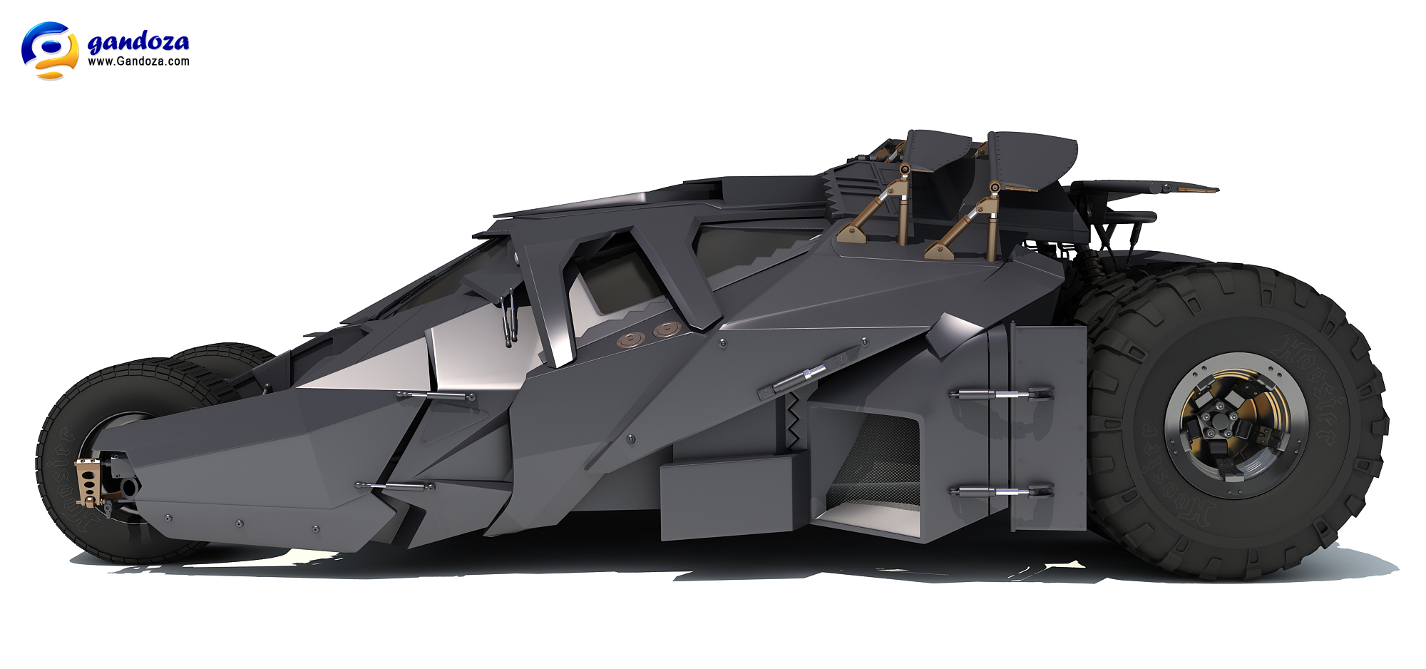 Batmobile Tumbler Batman Car 3D Model by Gandoza on DeviantArt