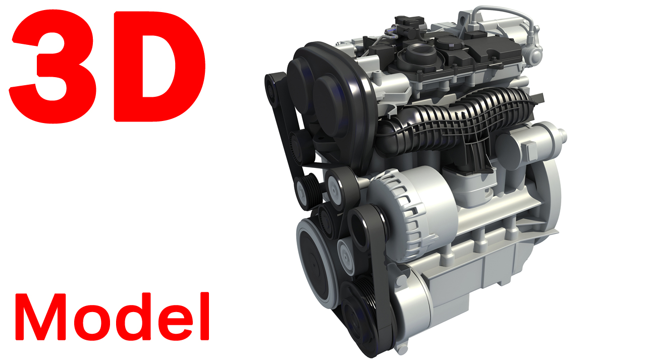 3D Models - Engine 3D Models by Gandoza on DeviantArt