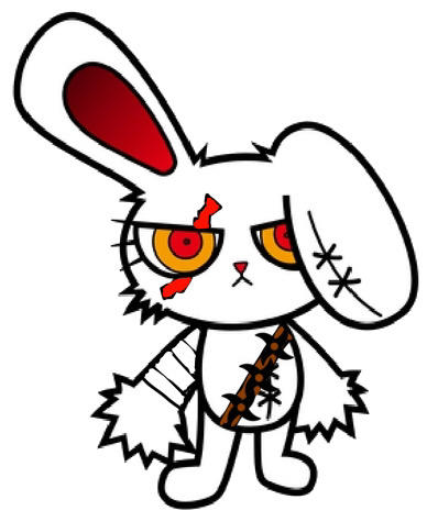 Learning with pibby: Bloody Bunny by Fluttershyfan18 on DeviantArt