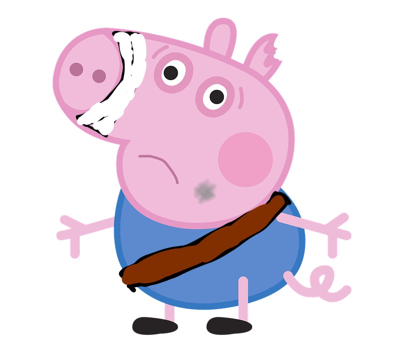Learning with pibby: George pig by Fluttershyfan18 on DeviantArt
