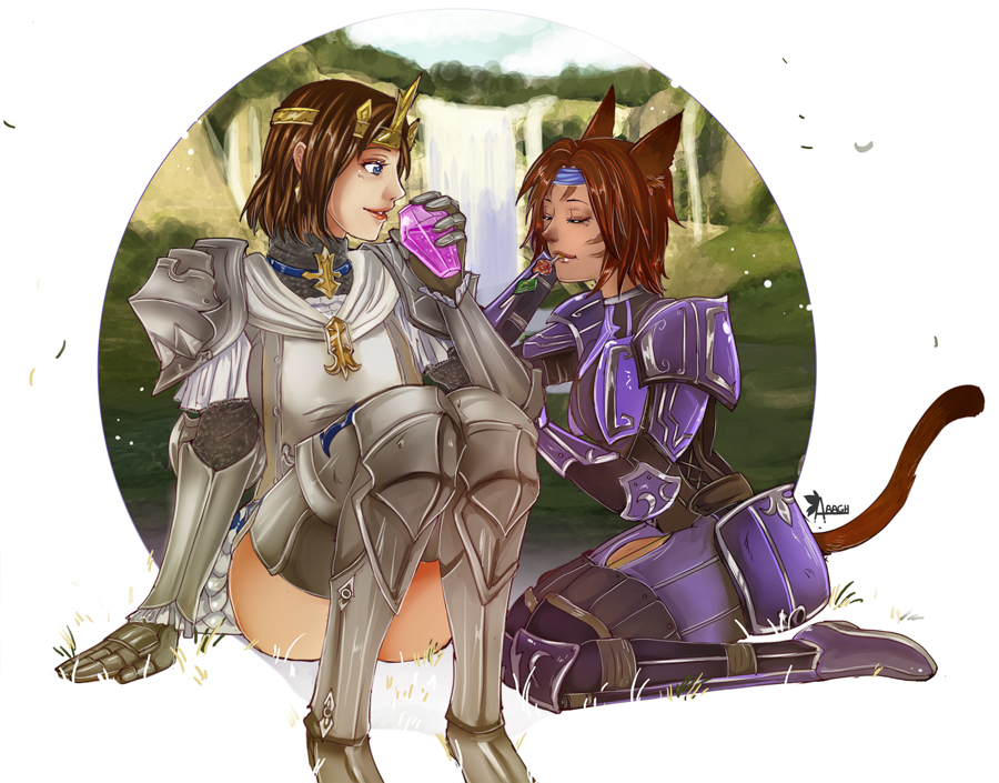 Commission: MirroredSky by Amaipetisu
