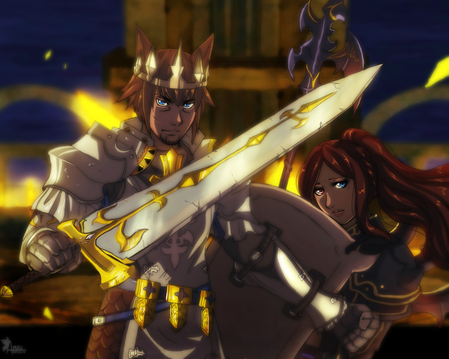 FFXIV commission: Sorakazuma by Amaipetisu