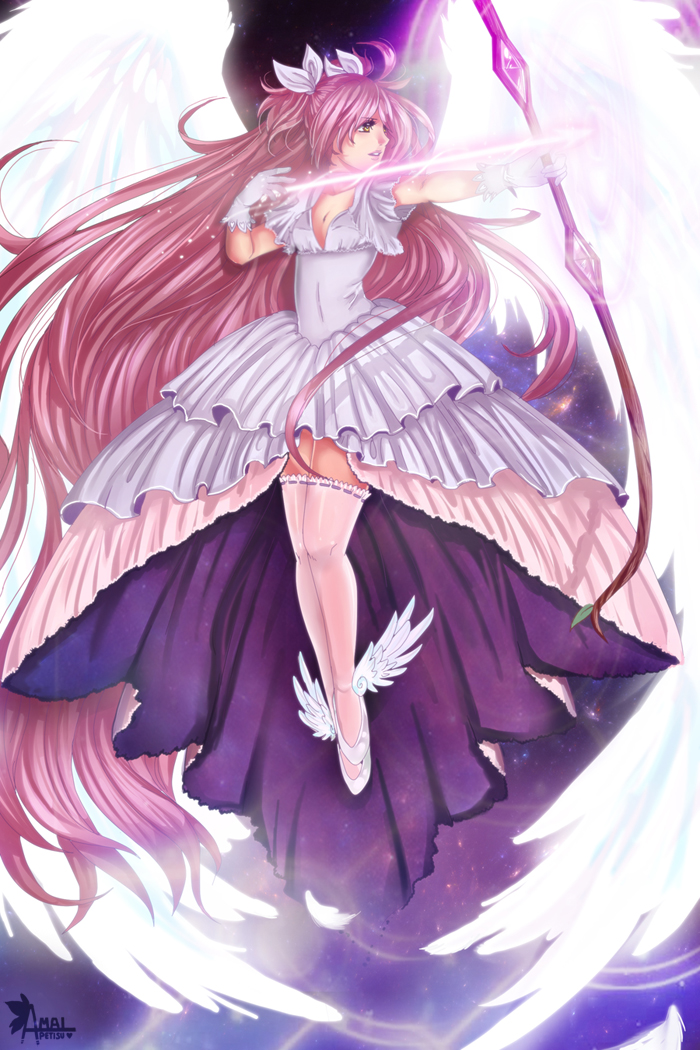 Goddess Madoka by Amaipetisu