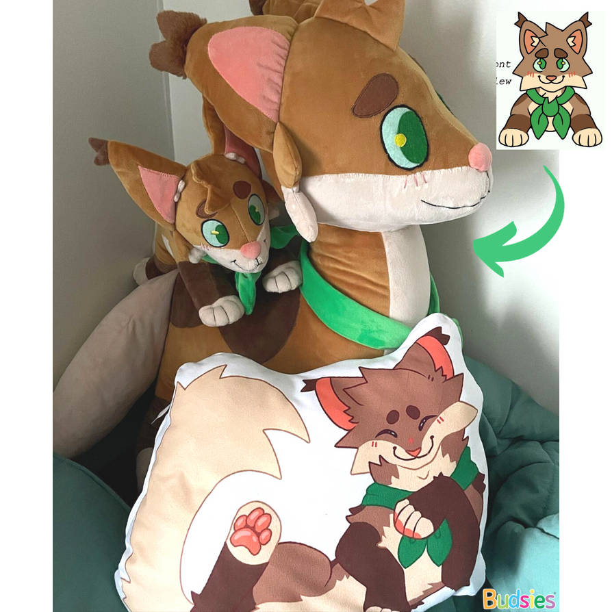 Plush Deviantart A supersized plush, standard plush, AND pillow by Budsies on DeviantArt