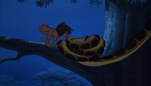 Kaa and Mowgli first encounter 243