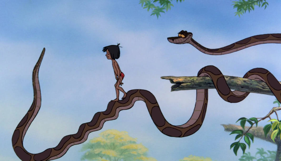 Змей из маугли как звали. Маугли Каа. Удав Каа из Маугли Дисней. Питон Каа Маугли. Книга джунглей змея Каа.