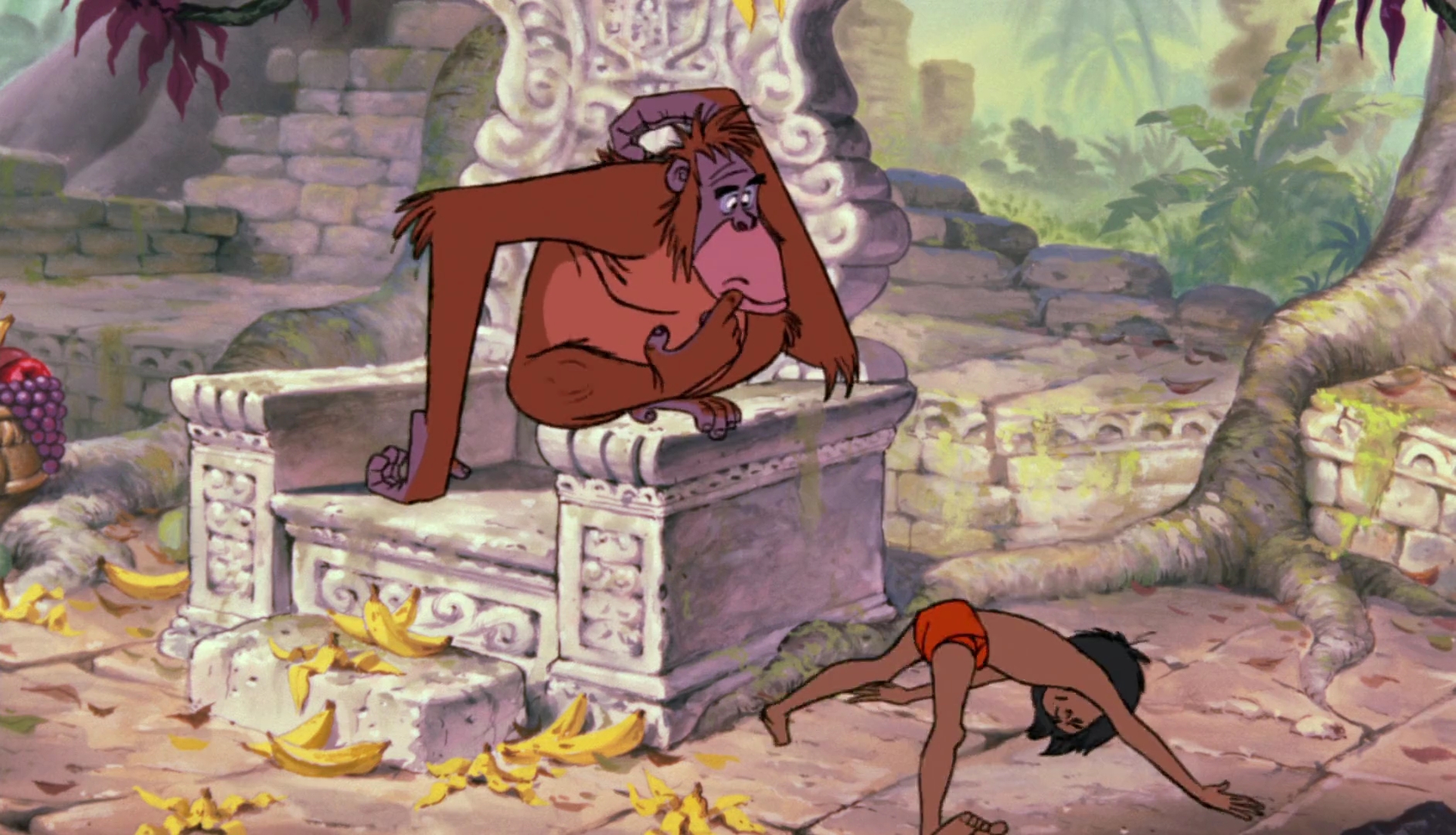 Mowgli Meets King Louie 75 By Littlered11 On Deviantart