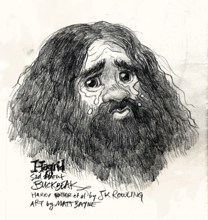 Sad Hagrid