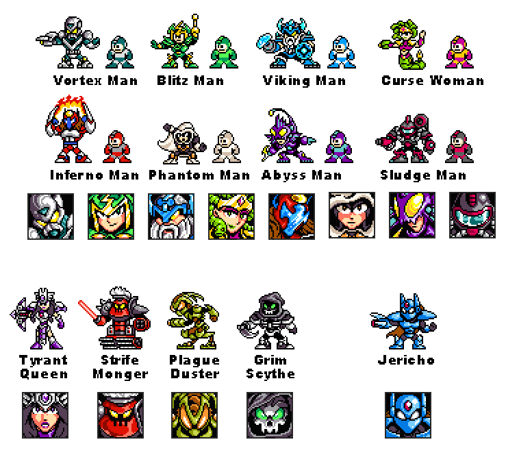 Mega Man Omega: Robot Masters