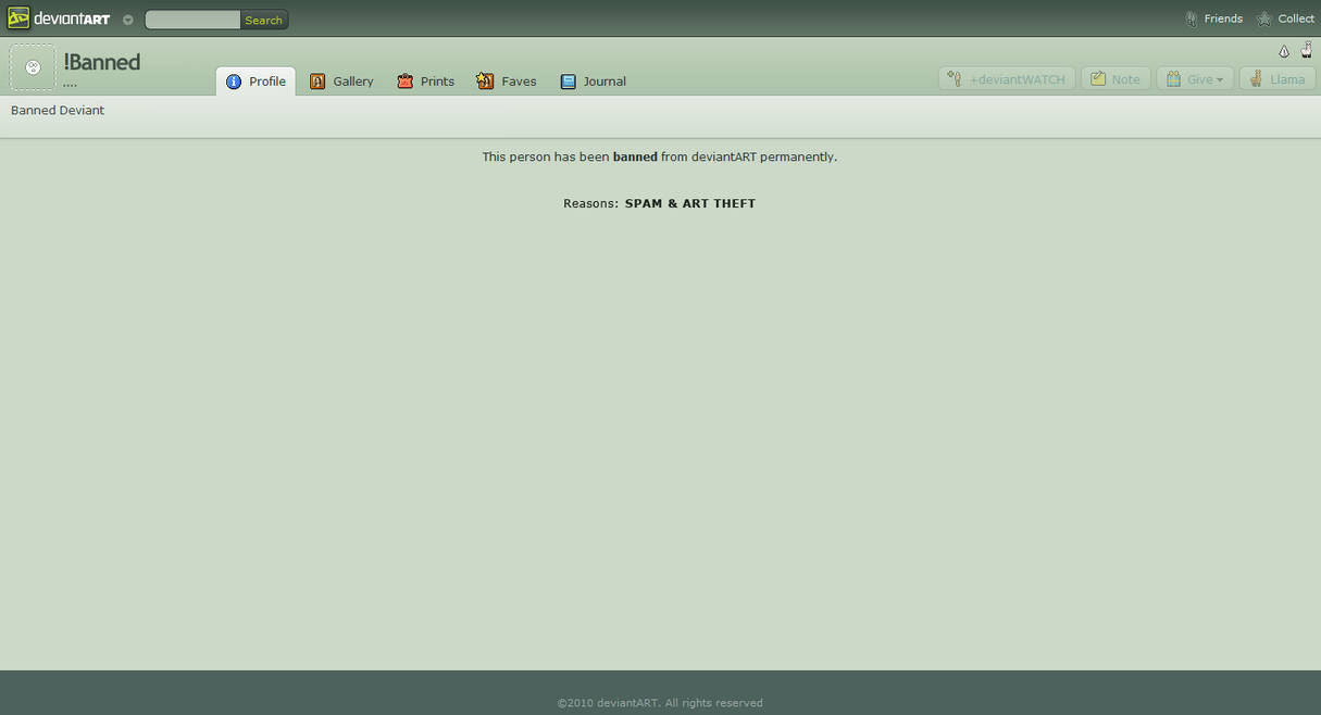 Banned Explination by OminousShadows on DeviantArt