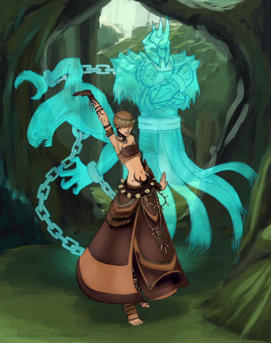 Guild Wars Ritualist Staff Ritualist - Guild Wars by cloudsandbones on DeviantArt